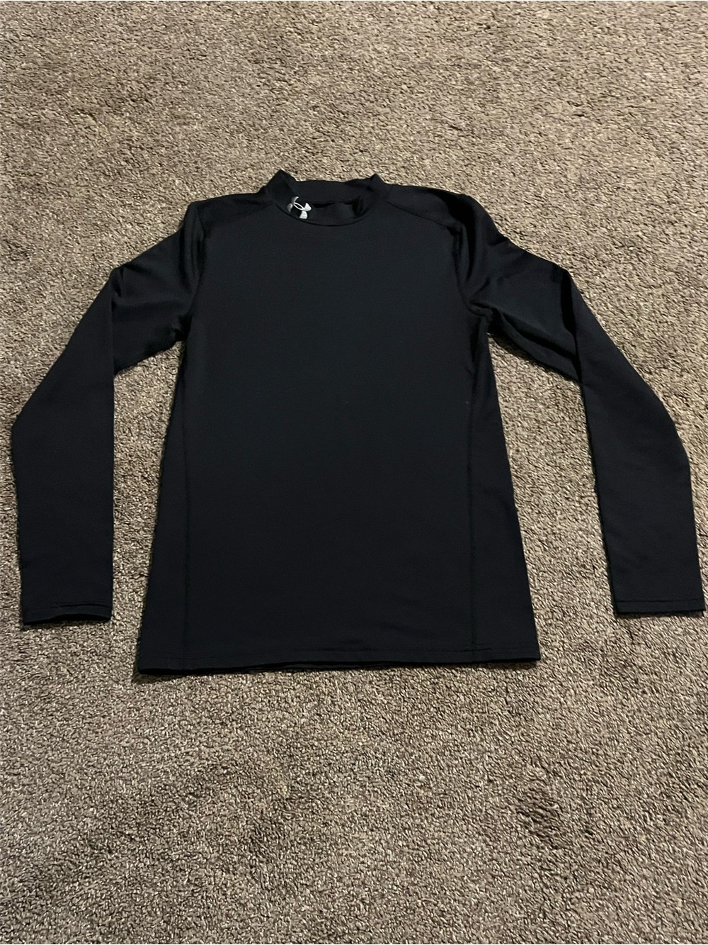 Under Armour Black Long Sleeve Performance Top
